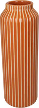 Hd collection vaas stoneware terra 9,5x9,5x26cm