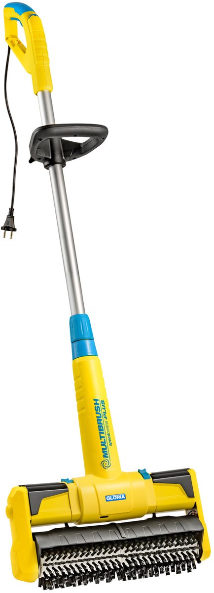 Gloria multibrush 230v xl | multifunctionele xl-elektrische borstel | voor het reinigen van oppervlakken en voegen | 32 cm xl-werkbreedte