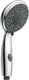 Schütte aqua2save handdouche - douchekop ø 10 cm - 3 standen - waterstop - chroom