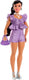 Barbie deluxe stijl pop - metallic paars topje