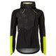 Puch tech regenjas commuter dames hi-vis reflection black