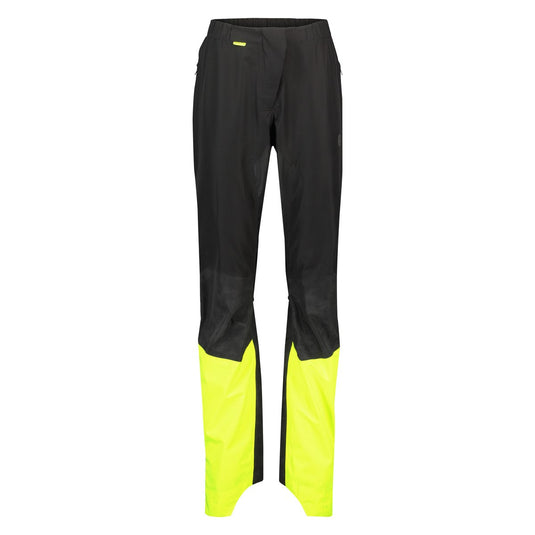 Tech regenbroek commuter dames hi-vis reflectie hi vis zwart
