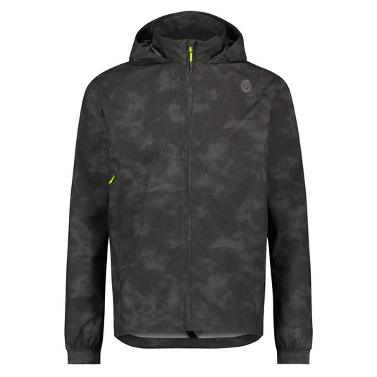 Agu compact regenjas commuter heren reflectie zwart