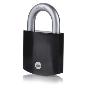 Yale 1065093 - hangslot 63mm gehard zwart max | 6 stuks