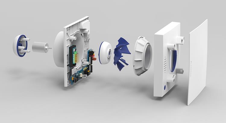 Afbeelding laden in galerijviewer, Renson 1064752 - waves voc-, rh- en co² vraagsturing | 1 stuks
