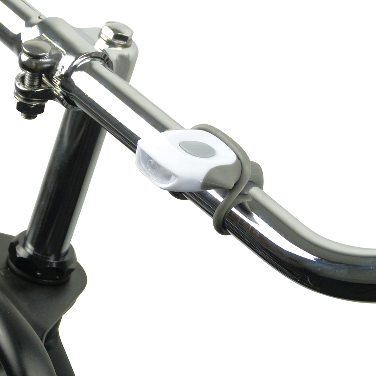 ギャラリービューアに画像をロードする, Dresco 2.0 dresco fietsverlichtingsset - frog lights - led - grijs
