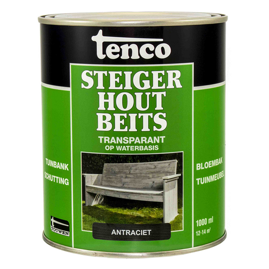 Tenco 1034288 - steigerhoutbeits antr wash 1l | 3 stuks