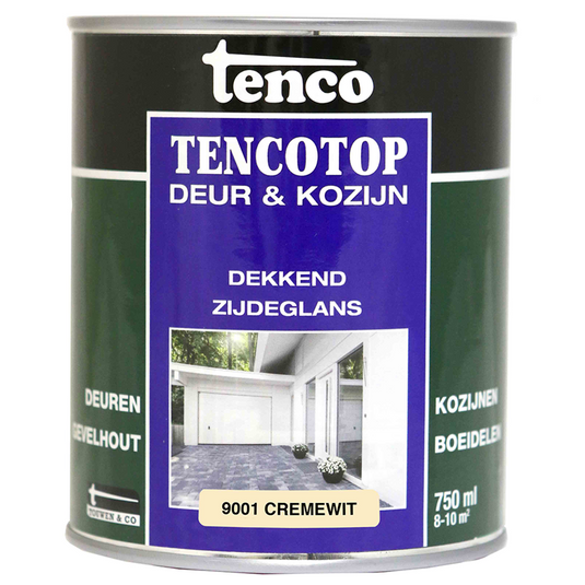 Tenco 1045133 - top zg dek ral 9001 0,75 | 3 stuks