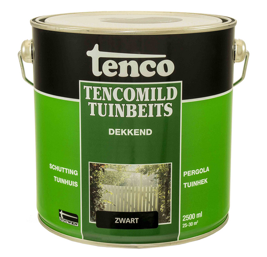 Tenco 1034371 - mild 2,5l zwart dekkend | 1 stuks