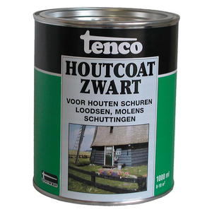 Tenco 1034388 - houtcoat zwart 1l | 3 stuks