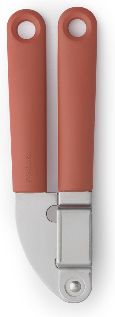 Brabantia tasty+ knoflookpers - terracotta pink