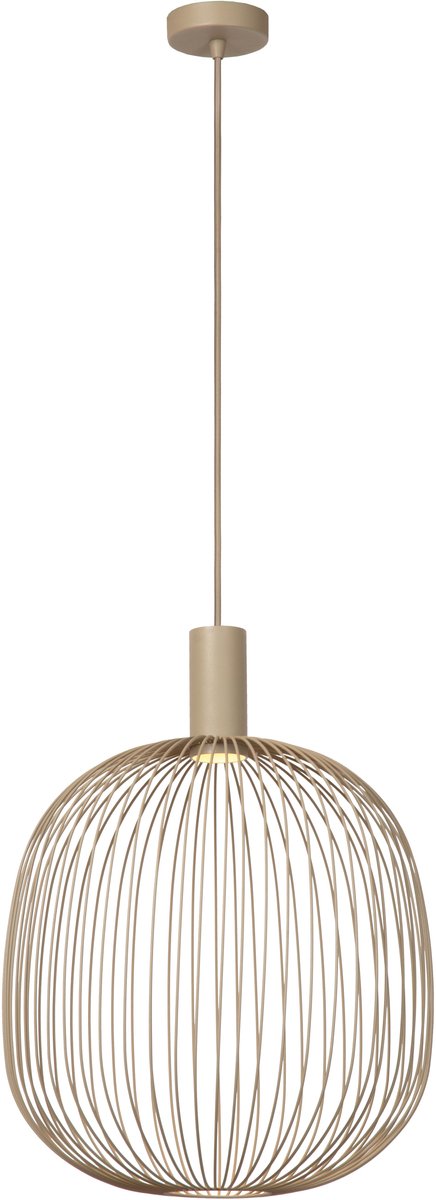 Lucide esterel - hanglamp - ø 40 cm - 1xgu10 - taupe | essential