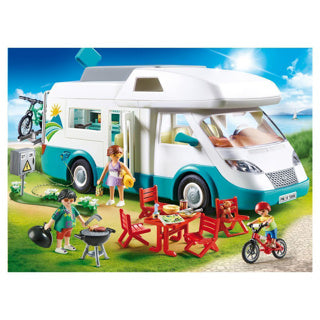 Load image into Gallery viewer, Playmobil Family Fun Camper met Familie 70088
