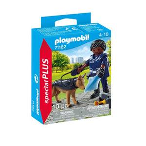Playmobil 71162 politieagent met speurhond | 2 stuks