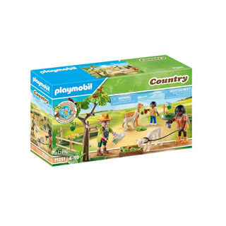 Load image into Gallery viewer, Playmobil country 71251 alpaca wandeling
