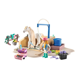 Playmobil Horses of Waterfall Isabella en Leeuwin Speelset 71354