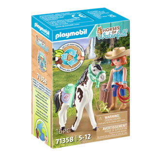 Playmobil Horses of Waterfall Ellie en Sawdust Speelset 71358