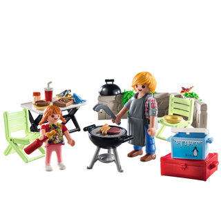 Load image into Gallery viewer, Playmobil Family Fun Barbecue 71427
