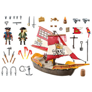 ギャラリービューアに画像をロードする, Playmobil pirates piratenschip - 71418
