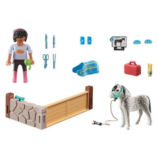 Playmobil 71497 horses of waterfall paardentherapeut | 2 stuks