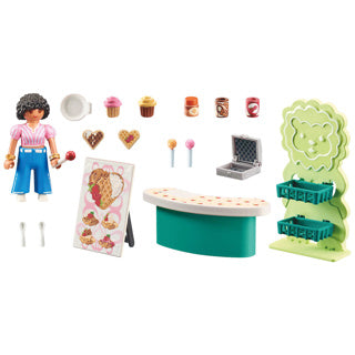 Load image into Gallery viewer, Playmobil 71540 my life snoepkraam | 2 stuks
