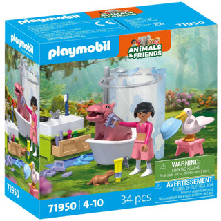 Load image into Gallery viewer, Playmobil 71950 dierenbadplezier | 2 stuks
