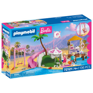 Cargue la imagen en el visor de la galería, Playmobil – 72121 – speelset – barbie beach café – 136-delig
