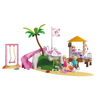 Afbeelding laden in galerijviewer, Playmobil – 72121 – speelset – barbie beach café – 136-delig
