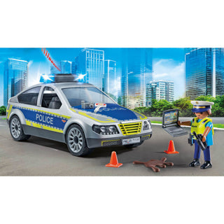 Playmobil action heroes politie patrouille auto 24dlg - 71729