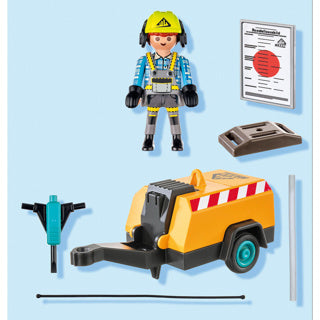 Afbeelding laden in galerijviewer, Playmobil 71752 bouwvakker | 2 stuks
