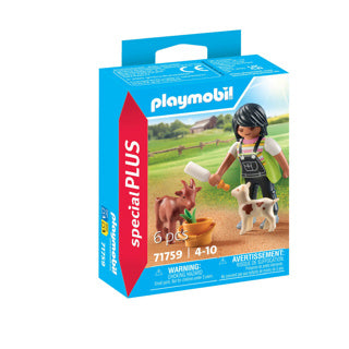 Load image into Gallery viewer, Playmobil 71759 vrouw met geiten | 2 stuks
