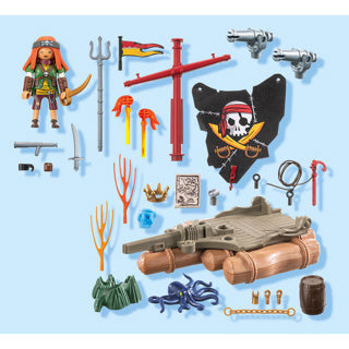 Load image into Gallery viewer, Playmobil 71794 piratenvlot met schat
