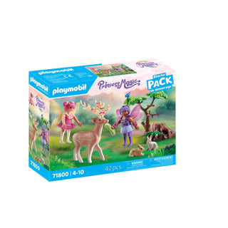 Load image into Gallery viewer, Playmobil 71800 feeën met bosdieren | 2 stuks
