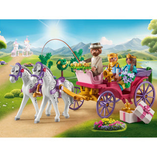 Load image into Gallery viewer, Playmobil 71846 koetsrit met prins en prinses
