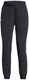 Under armour ua rival hi rise woven pant-blk dames sportbroek - zwart - wit