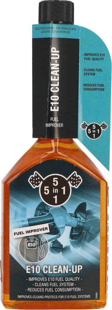 5in1 e10 clean-up - 310ml - brandstofsysteem bescherming - voor e10 brandstoffen - voor 50 liter brandstof