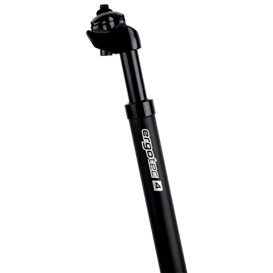 Ergotec zadelpen verend sp-4.0 ø27.2 350 mm - zwart