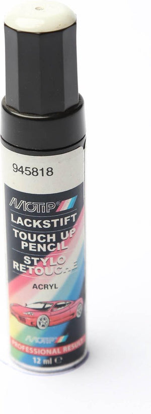 Motip 945818 - auto lakstift - wit - 12 ml