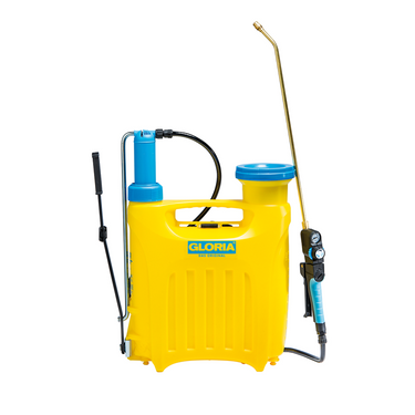 Gloria rugzaksproeier - hobby 1200 model - lans en messing mondstuk - 12 l voor een druk van 4 bar