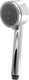 Tiger boston handdouche massage - douchekop ø 8,3 cm - 3 standen - rvs gepolijst