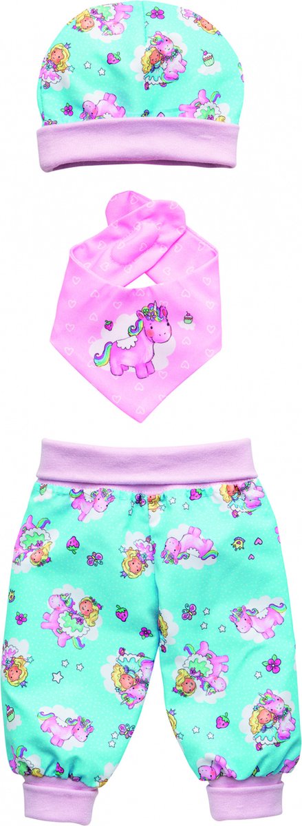 Afbeelding laden in galerijviewer, Heless poppenoutfit eenhoorn, 35-45 cm
