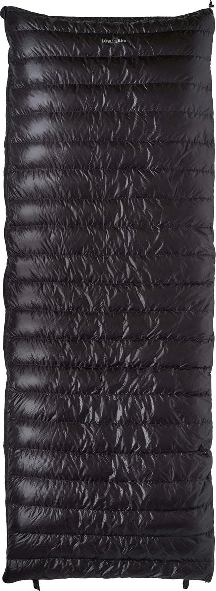 Lowland outdoor ultra compact blanket - donzen slaapzak - gewicht 495g - 210x80 cm - comfort temperatuur +8°c