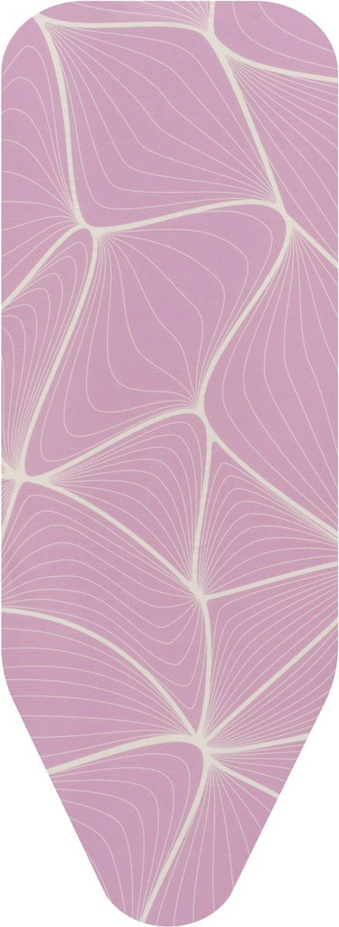 Brabantia strijkplankhoes c - 124 x 45 cm - complete set - lilac waves
