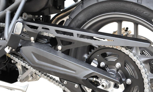 Zieger kettenschutz chain guard tri tiger800xc bj.10-18sw
