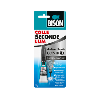 Bison 1029754 - colle sec liquide 3 g | 3 stuks