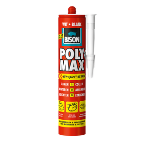 Bison 1029800 - b.poly max® express 425gr wit | 3 stuks