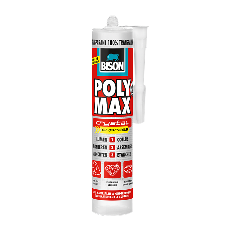 Afbeelding laden in galerijviewer, Bison 1029801 - b. poly max® crystal 300 g | 3 stuks
