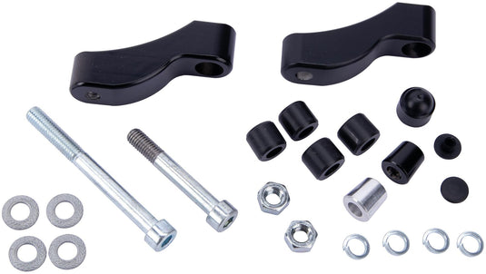 Spec-x spiegelverlenging adapter handlebar spgl sp black