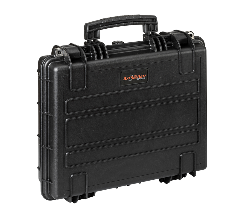 Afbeelding laden in galerijviewer, Explorer Cases 4412HL Koffer Zwart met Plukschuim

