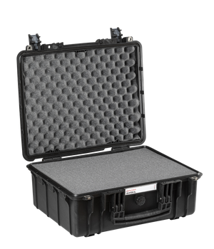 Explorer Cases 4419HL Koffer Zwart met Plukschuim